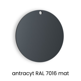 Próbka kolor antracyt RAL 7016 mat