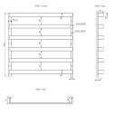 dane techniczne balustrady francuskiej SB-13/12