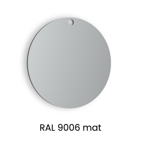 Próbka kolor RAL 9006 mat